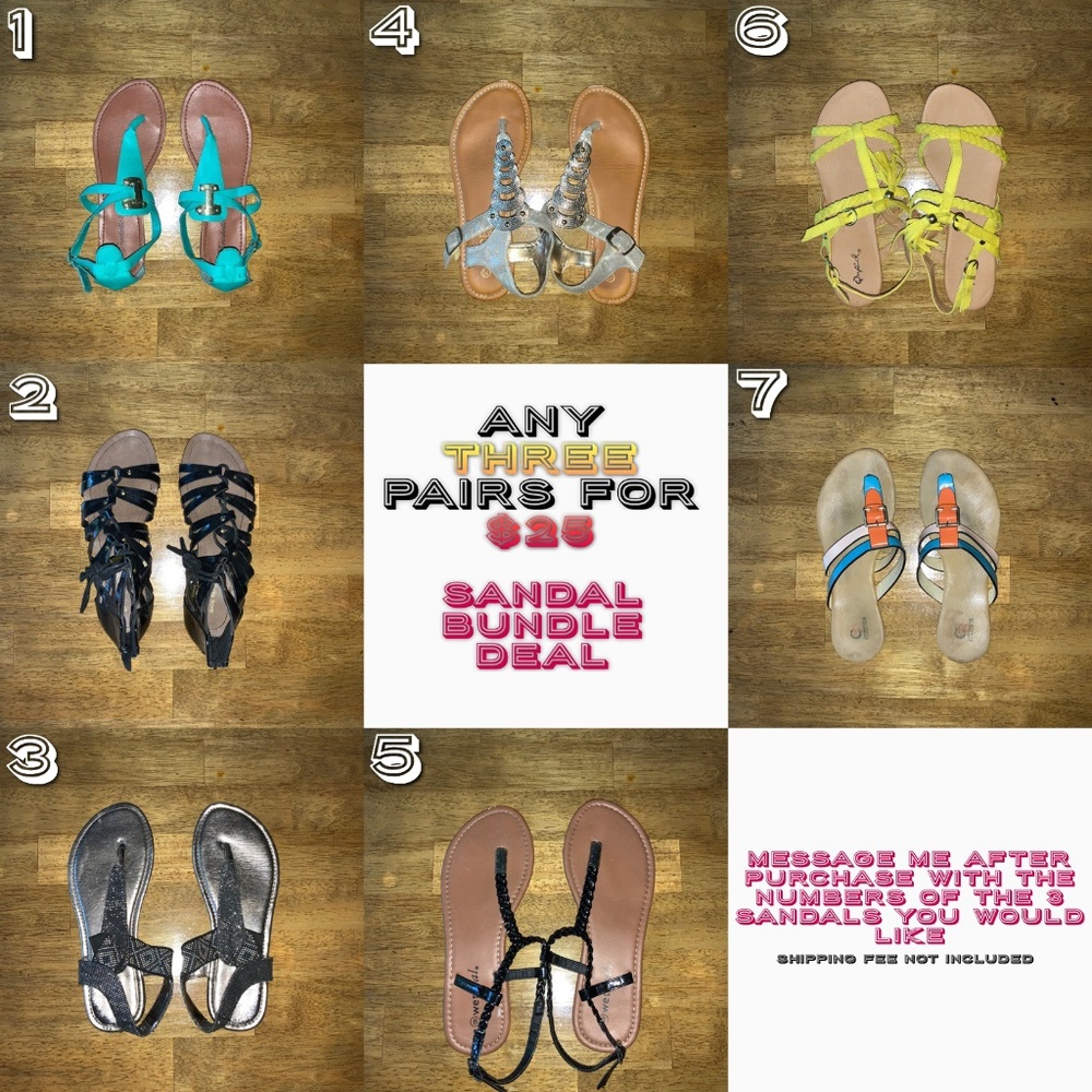 Sandal Bundle Deal